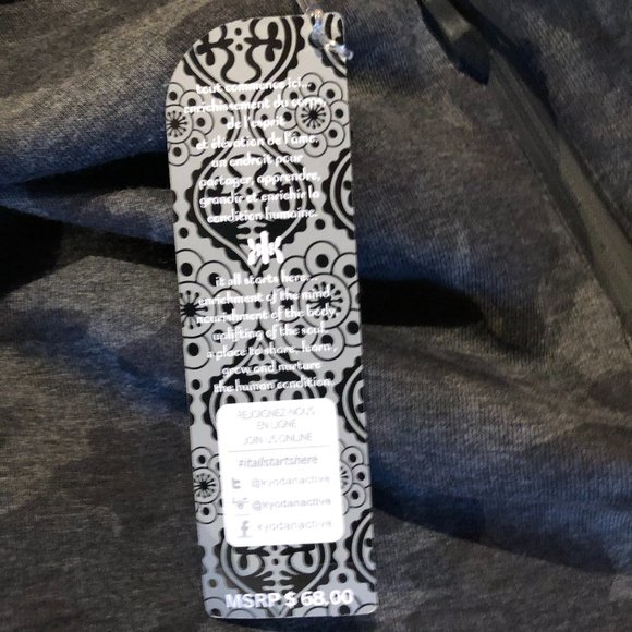 Brand New Kyodan Gray DAY-TO-DAY ENERGIZE CAMO JOGGERS - Picture 6 of 10